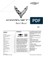 2022 Chevrolet Corvette Owners Manual