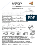 Känguru Der Mathematik 2017 Level Student (Grade 11 To 13) Österreich - 16. 3. 2017