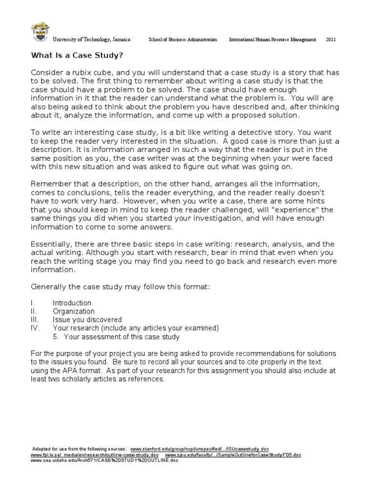 How to Write a Case Study Effectively | PDF | Case Study | Cognition