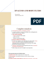 Urinalysis and Body Fluids2020