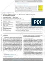 !! Influence of Particle Size