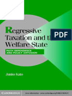 Junko Kato - Regressive Taxation and The Welfare State - Path Dependence and Policy Diffusion-Cambridge University Press (2003)