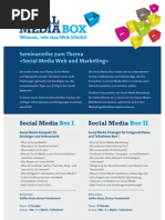 Social Media Box Seminare