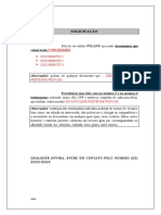 SOLICITAÇÃO DE DOCUMENTOS E ROL DE TESTEMUNHAS