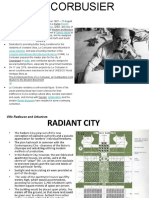 Charles-Édouard Jeanneret (6 October 1887 - 27 August: French Urban Planner Switzerland French Citizen