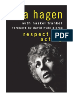 Respect For Acting - Uta Hagen