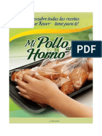 Recetario Mi Pollo Al Horno