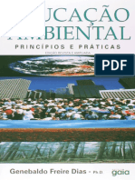 Resumo Educacao Ambiental Principios e Praticas Genebaldo Freire Dias