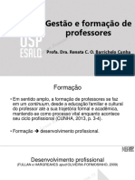 Gestão e formação de professores