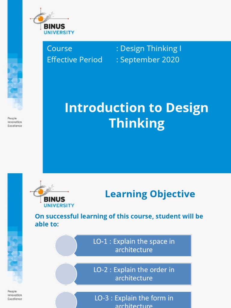 20200717211856D3415 - 01 - Introduction To Design Thinking I | PDF | Art