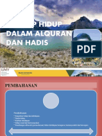 Pertemuan Ke-10 Konsep Hidup Dalam Alquran Dan Hadis