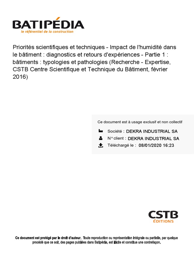 Infiltrations par les liaisons menuiserie extérieure / gros oeuvre - Agence  Qualité Construction