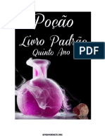 Livro Padrão de Poções 5º Ano