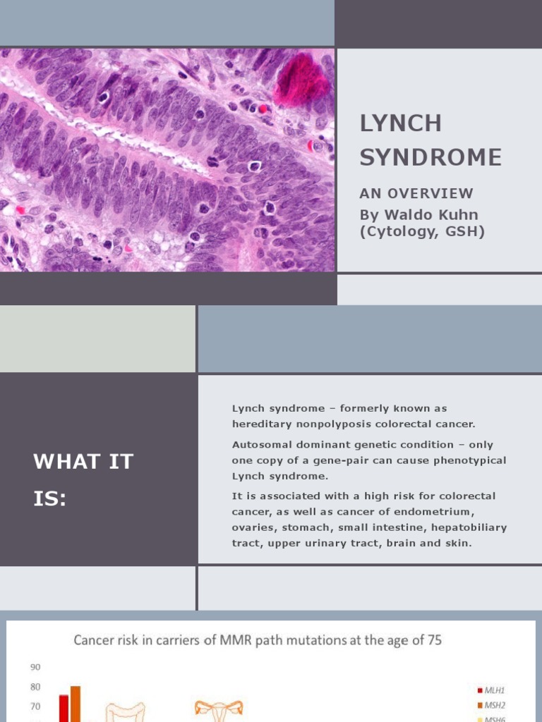 Lynch Syndrome Overview | PDF | Neoplasms | Molecular Genetics