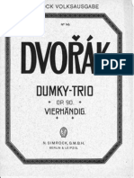 Dvorak Op90 Klaviertrio Nr4 Dumky Pi4h