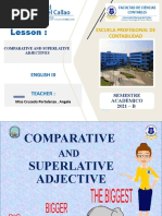 Comparative and Superlative