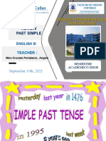 REVIEW Past Simple