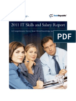 2011 It Skills and Salary Report: A Comprehensive Survey From Global Knowledge and Techrepublic