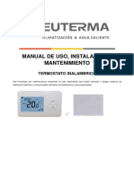 Manual Termostato Inalambrico Euterma 2019