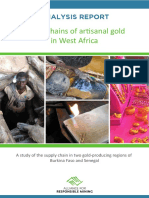 Supply Chains of Artisanal Gold in West Africa: Analysis Report
