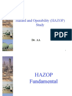 Hazard and Operability (HAZOP) Study: Dr. AA