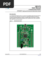 UM1472 User Manual: Stm32F4Discovery STM32F4 High-Performance Discovery Board