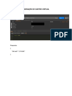 Endpoint Geracao Cartao Virtual