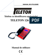 Manual Teleton 126 G