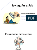 Interviewing For A Job: Preparing For The Interview