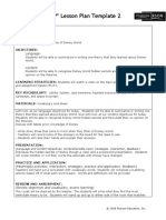 Siop Lesson Plan Template 2: Standards: Theme: Lesson Topic: Objectives