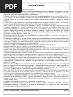Como escrever um Artigo Científico