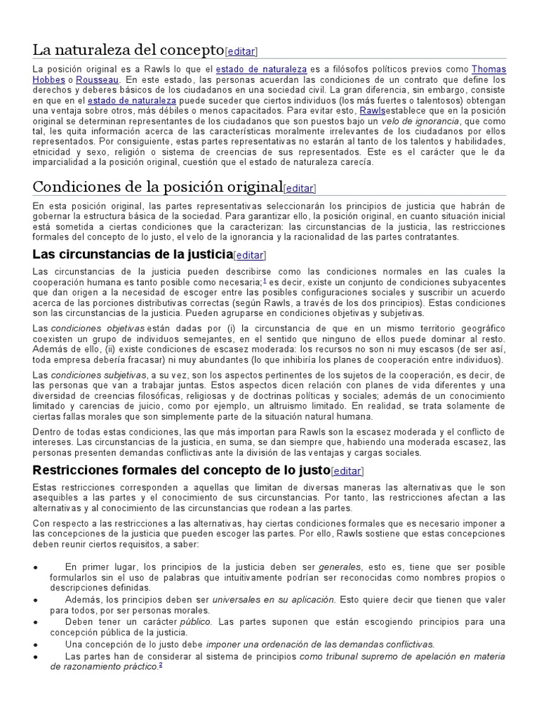 Teoria de La Justicia PDF Ciencias Políticas Etica Aplicada