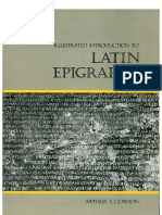 Illustrated Introduction To Latin Epigraphy by Arthur R. Gordon