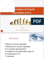 Introduction To Genetic Algorithms