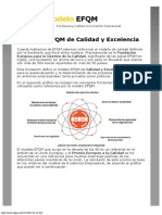 EFQMes Modelo de excelencia y calidad EFQM