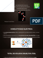 Conductividad Eléctrica Del Agua