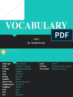 Unit 5 - 03 Vocabulary