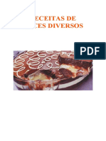 Receitas de doces caseiros