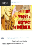 Rizal's Life and Works