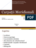 Carpatii Meridionali