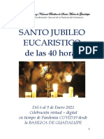 Ritual Del Jubileo de Las 40 Horas Inbg 2021