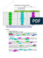 Super Guide Regular Verbs in Past - Ed