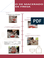 Proceso de Macerado de Fresa