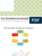 Studi Kelayakan Usaha Teknopreneurship