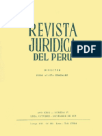 Revista Jurídica Del Perú - Julio Ayasta Gonzalez - Año XXIX - Número IV (Alejandro Cruzado Balcázar)