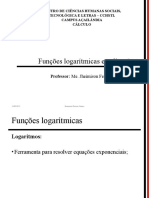 Aula 8 - Funções Logaritmicas - Aplicações