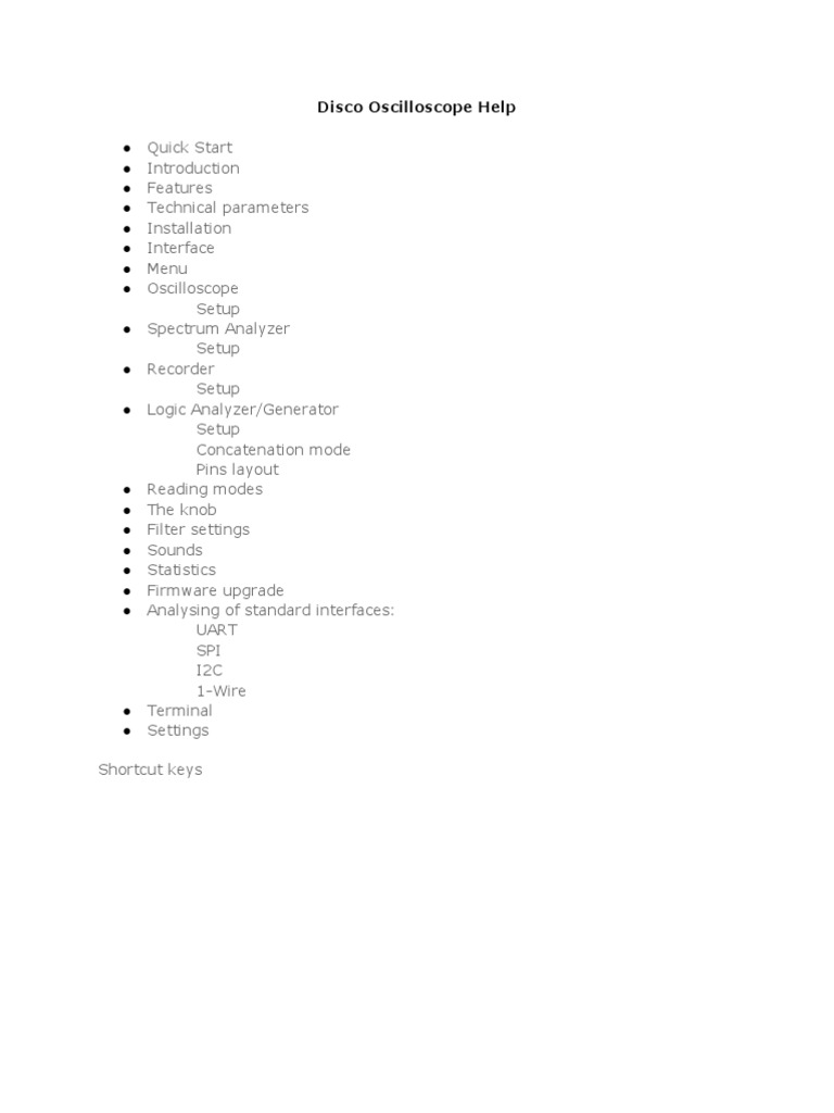 DiSco USB Oscilloscope User Guide | PDF | Sampling (Signal Processing ...