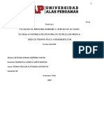 Trabajo 3 de Terapia Fisica y Rehabilitacion en Actividades Deportes