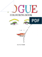 Vogue Colouring Book - Iain R Webb