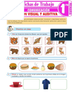 Discriminación Visual y Auditiva para Primer Grado de Primaria